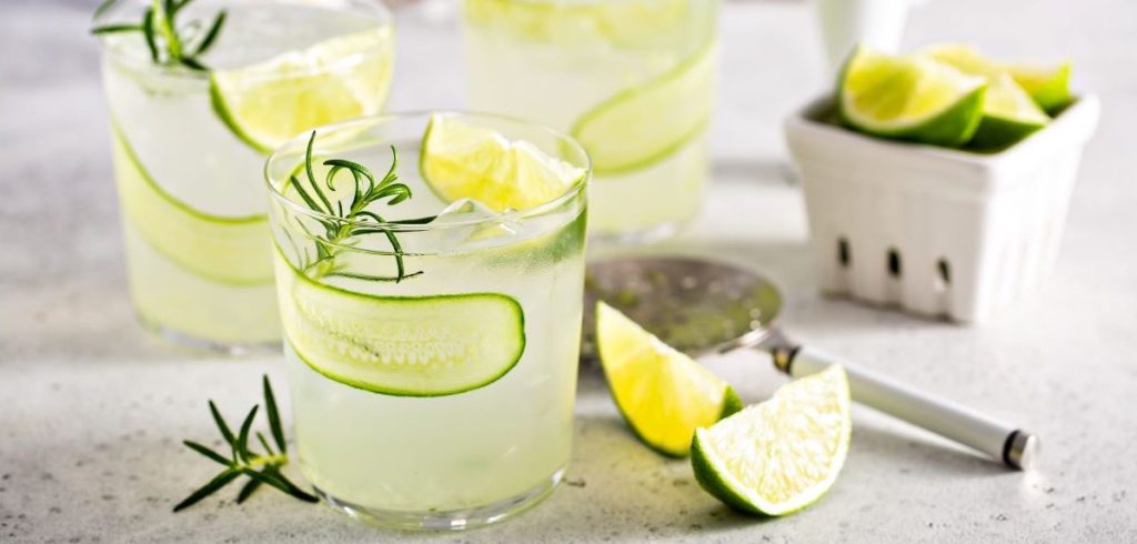 Une illustration du cocktail Gimlet sans alcool