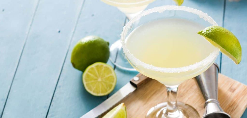 Mojito sans alcool avec limes