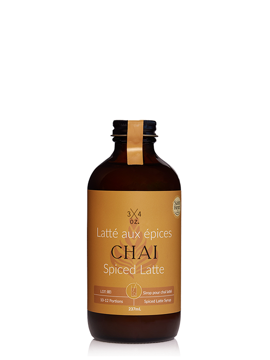 Chai Latte Spice Syrup (250ml) - 3/4 oz