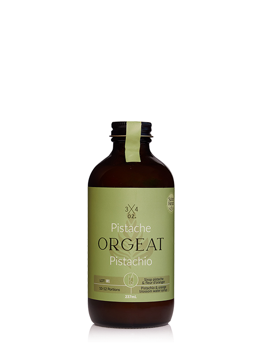 Pistachio Orange Blossom Syrup (250ml) - 3/4 oz
