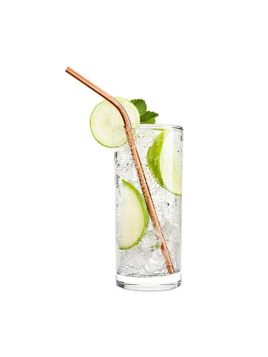 Set of 4 straws – Copper