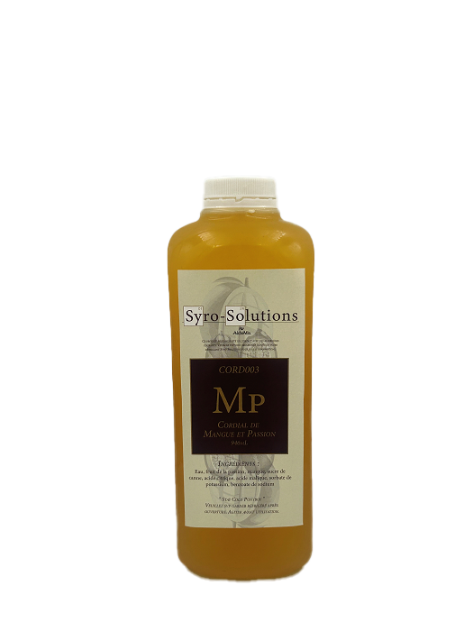 Cordial Fruit de la Passion - Syro-Solutions