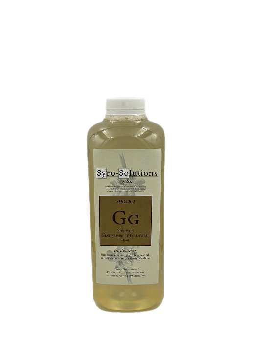 Sirop Gingembre 946ml - Syro-Solutions