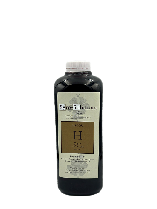 Sirop d' Hibiscus 946ml - Syro-Solutions
