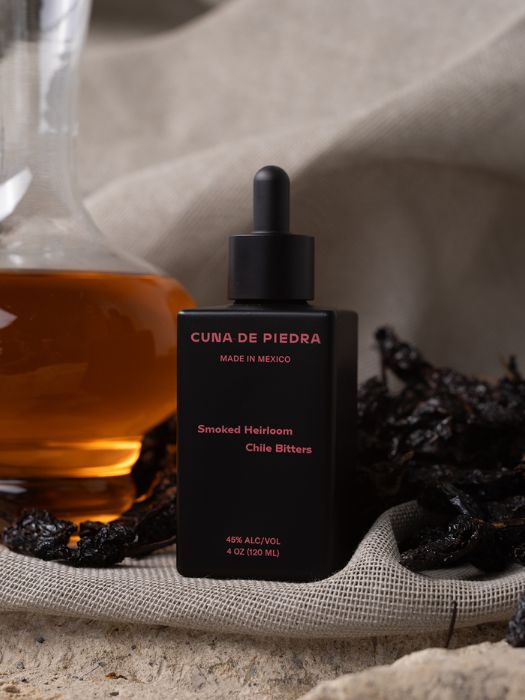 Amer au piment ancestral fumé (120 ml) - Cuna de Piedra