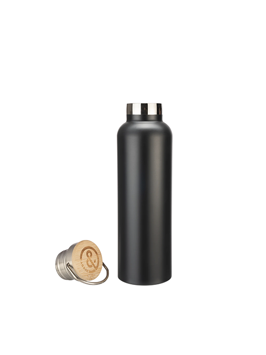 Bouteille isotherme Double Paroi- Noir 750ml