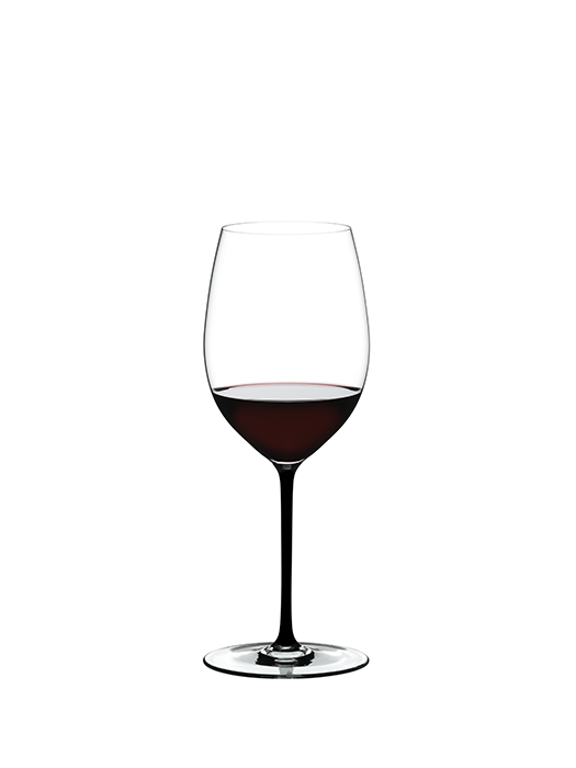 Cabernet/Merlot Glass (Black Stem)- Riedel Fatto a Mano