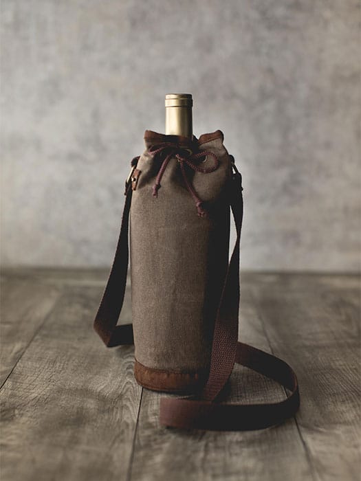 Sac à bouteille de vin Canvas - Picnic Time