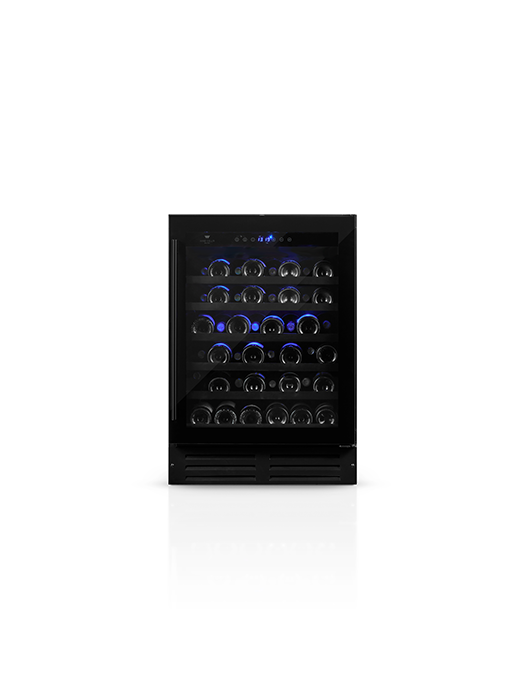 Cellier Black Pearl 46 bouteilles 1 zone – Wine Cell’R