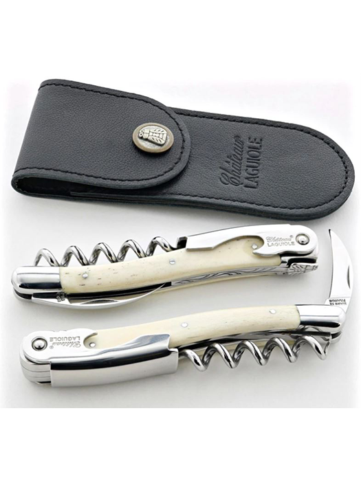 Classic Corkscrew with Bone Handle- Chateau Laguiole