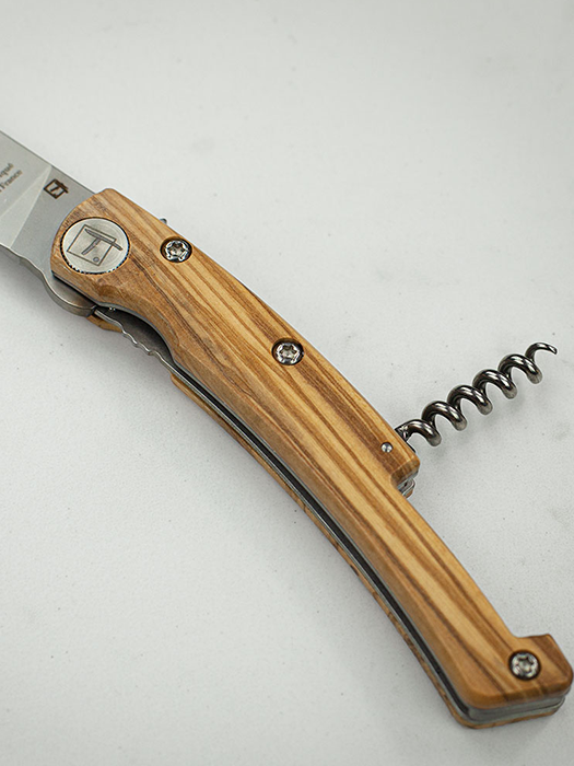 Couteau de poche pliable avec vrille Thiers- Claude Dozorme - Sur commande