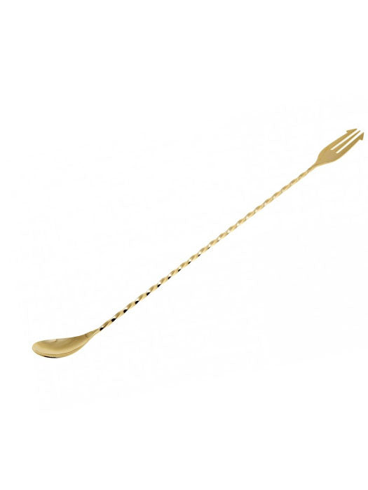Cuillère Trident 31.5 cm plaquée Or - Yukiwa