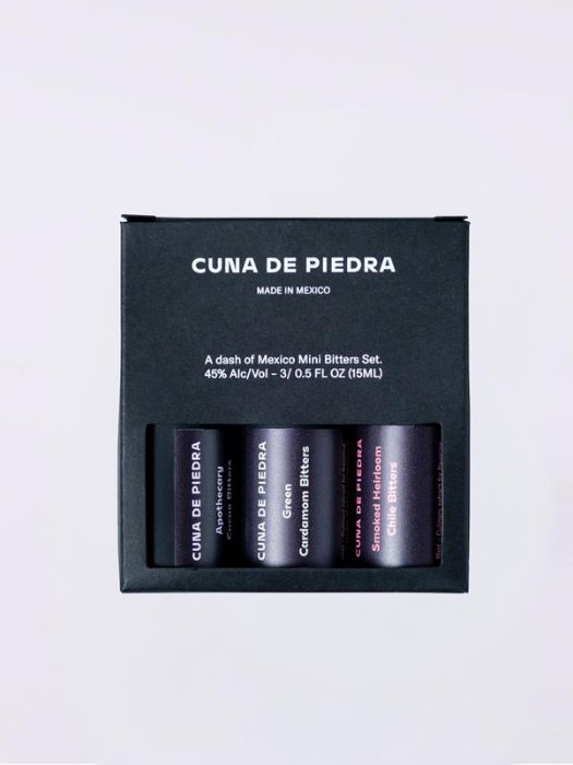 Ensemble d’amers Dash of Mexico (3 × 15 ml) - Cuna de Piedra