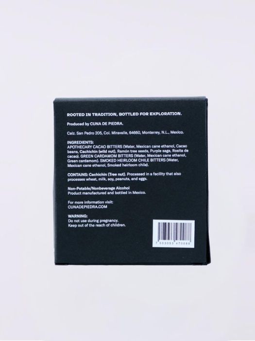 Ensemble d’amers Dash of Mexico (3 × 15 ml) - Cuna de Piedra