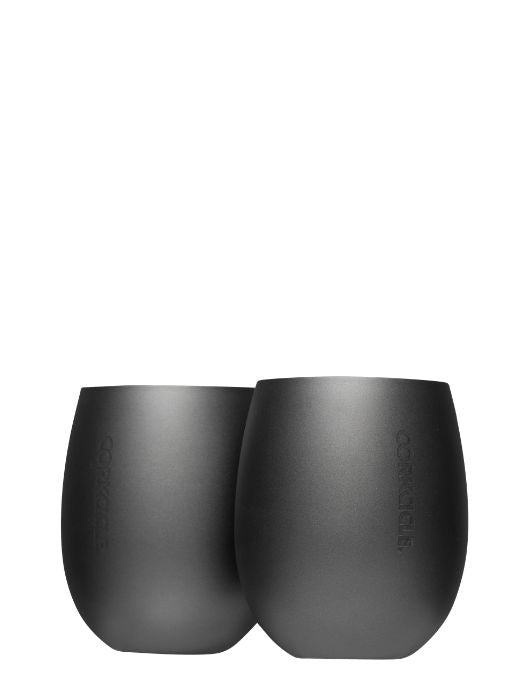 Ensemble de 2 Verres à vin sans pied Sommelier (296 ml) - Corkcicle