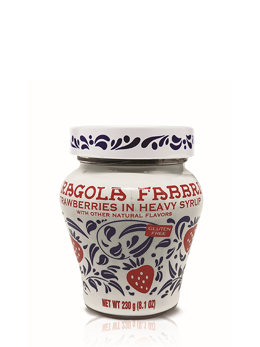 Fraises au sirop 230g- Fabbri