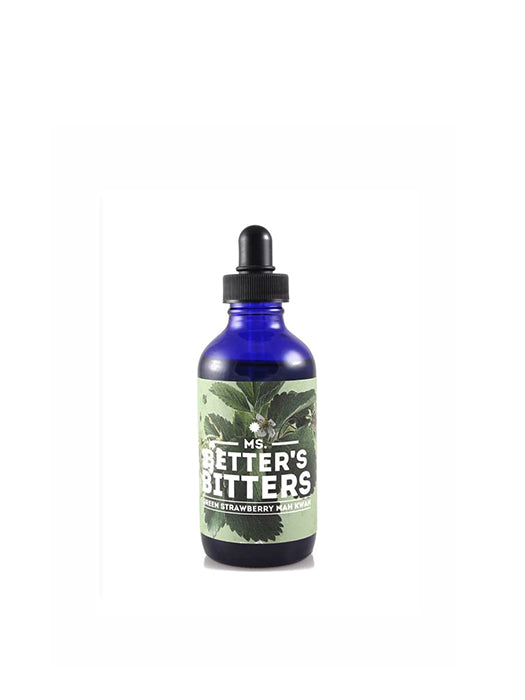 Amer (bitters) Fraise verte et poivre Mah Kwan - Ms. Better's Bitters