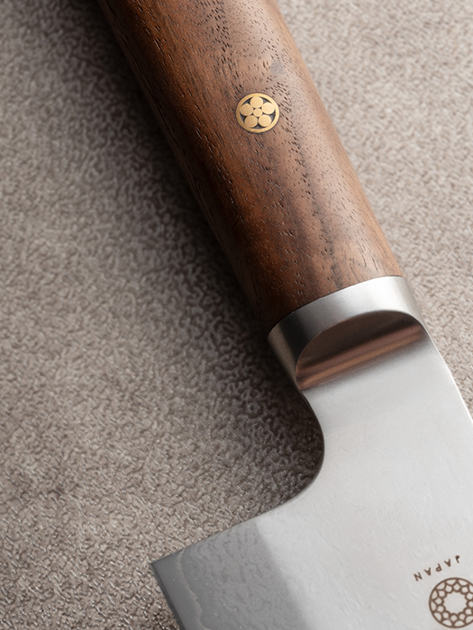 Couteau de chef Gyuto (noyer) Série Pro - Hazaki