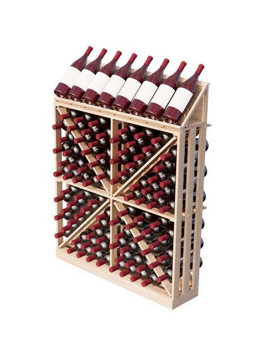 Kit demi-hauteur avec présentoir - Vinum Rack