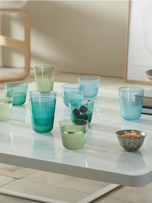 Verres Tumbler Arc Contrast MOSS 260ml (lot de 2)- LSA
