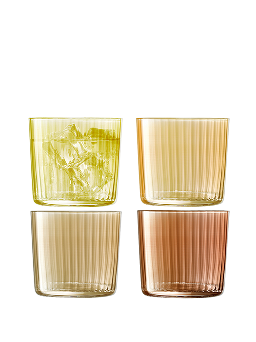 Verres Tumbler Gems AMBER 310ml (lot de 4)- LSA