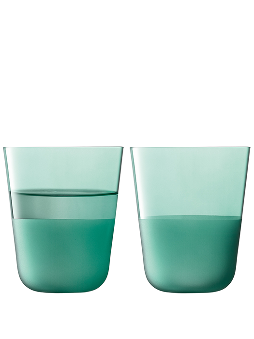 Verres Tumbler Arc Contrast OCEAN 380ml (lot de 2)- LSA
