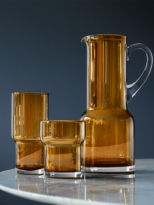 Verres Tumbler  en verre soufflé bouche  AMBER 300ml (lot de 2)- LSA