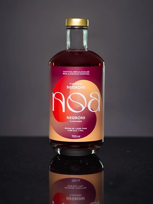 Non-alcoholic Negroni (700ml) NOA - Monsieur Cocktail