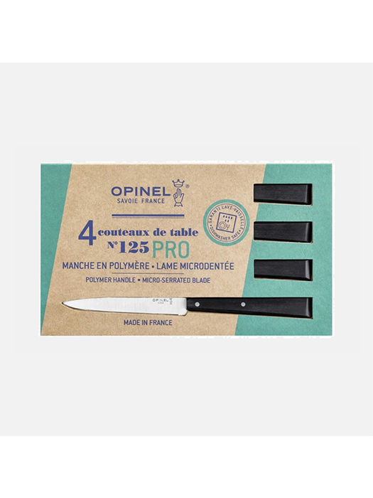 Coffret de 4 couteaux de table N°125 Pro – Opinel