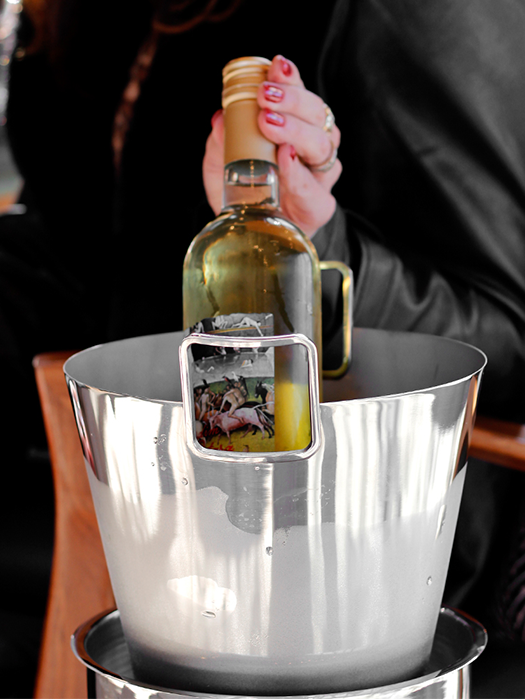Seau évasé à champagne Collection Cori (Inox) - Riva