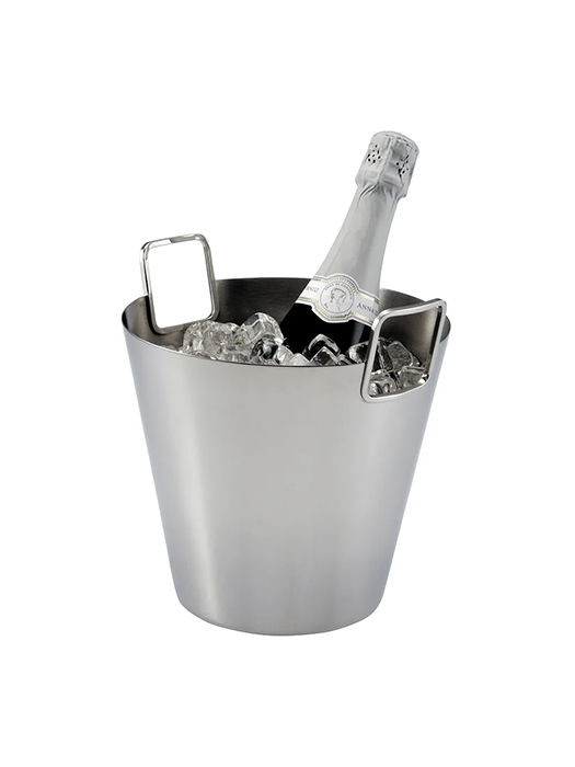 Seau évasé à champagne Collection Cori (Inox) - Riva