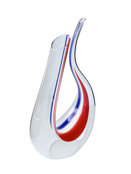 Carafe Amadeo Bleu-Blanc-Rouge- Riedel