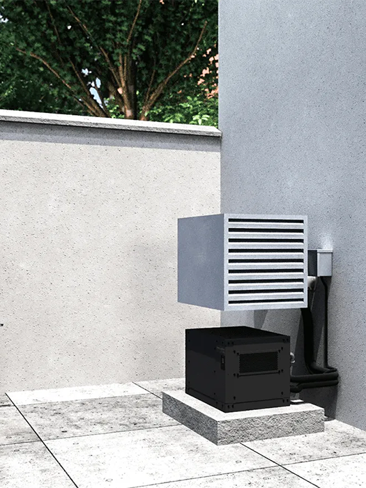 Abri extérieur pour condenseur Omega - WhisperKOOL