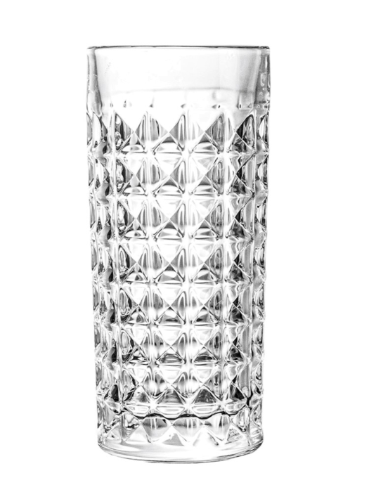 Diamond Highball Glass 10 oz