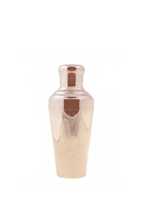 Shaker à cocktail Baron Plaqué Rose Or- Yukiwa
