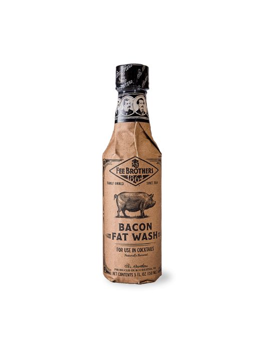 Sirop à cocktail Fat Wash au Bacon (150 ml) - Fee Brothers