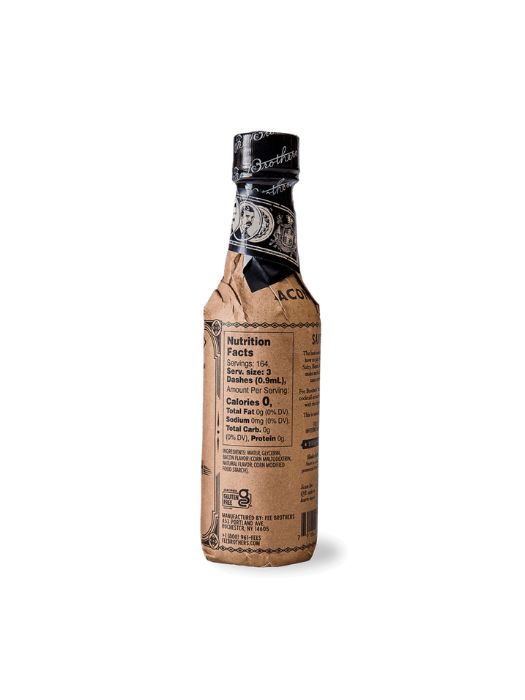 Sirop à cocktail Fat Wash au Bacon (150 ml) - Fee Brothers