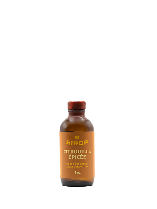 Sirop citrouille épicée – Ô Sirop