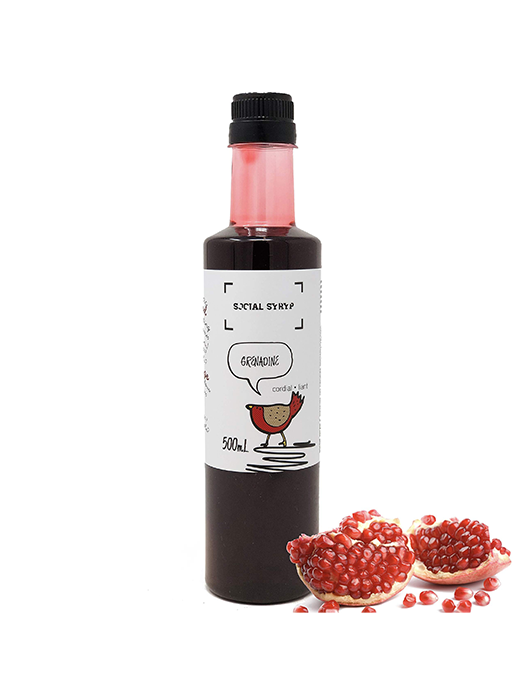 Sirop de Grenadine 500ml - Social Syrup