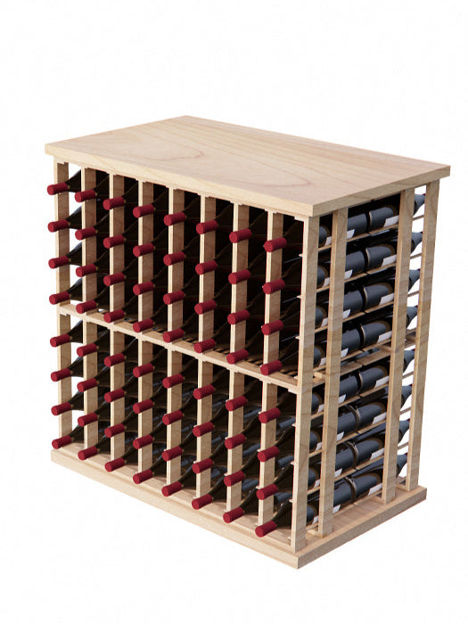 Table de dégustation avec 128 bouteilles- Vinum Rack
