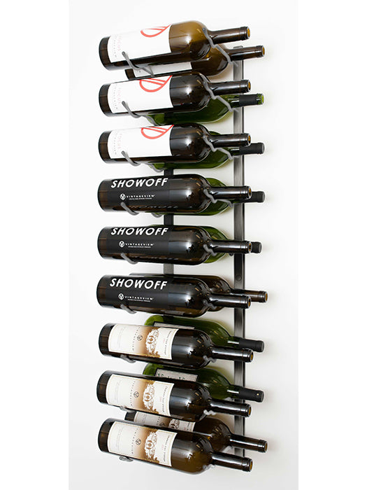 W Series 45-inch 9-bottle Rack For Magnum - Vintage View