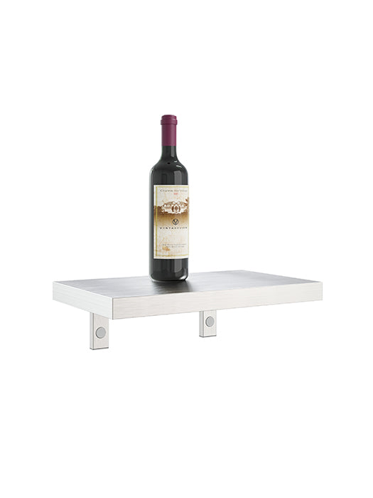 W Series 6-bottle Metal Shelf - Vintage View