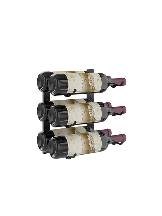 W Series 12-inch 6-bottle Rack - Vintage View