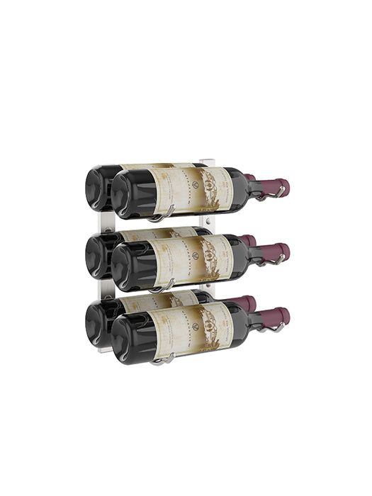 W Series 12-inch 6-bottle Rack - Vintage View