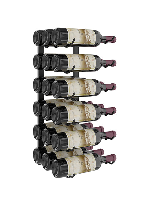 W Series 24-inch 18-bottle Rack - Vintage View