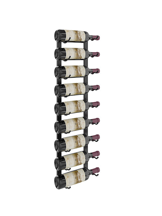 Support de 36 pouces pour 9 bouteilles, Série W - Vintage View