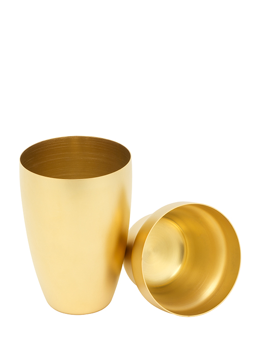 Shaker à cocktail Club Plaqué Or (500ml) - Yukiwa