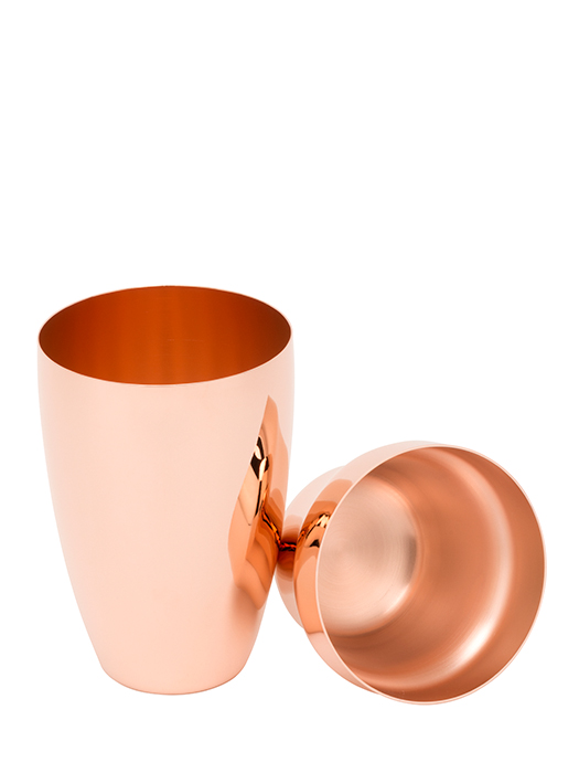 Shaker à cocktail Club Plaqué Rose Or (500ml) - Yukiwa