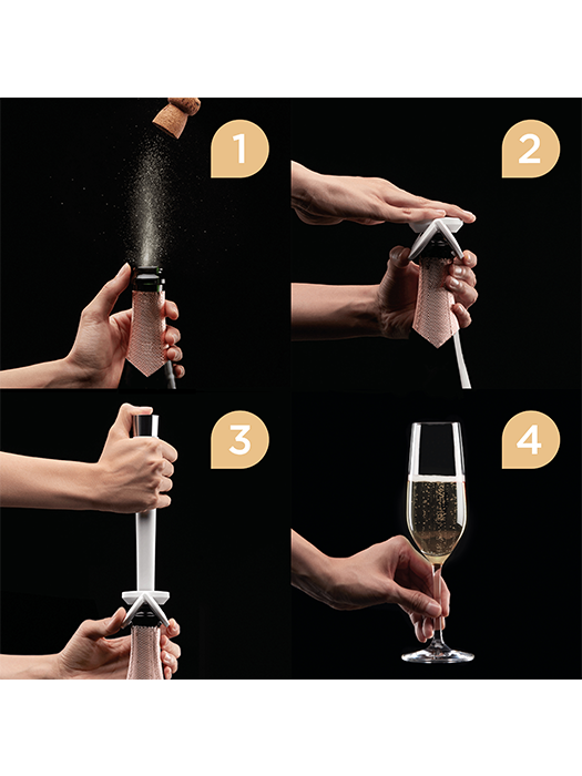 Sparkling Wine Preserver (Argon/CO2 gas cartridge) – Zzysh