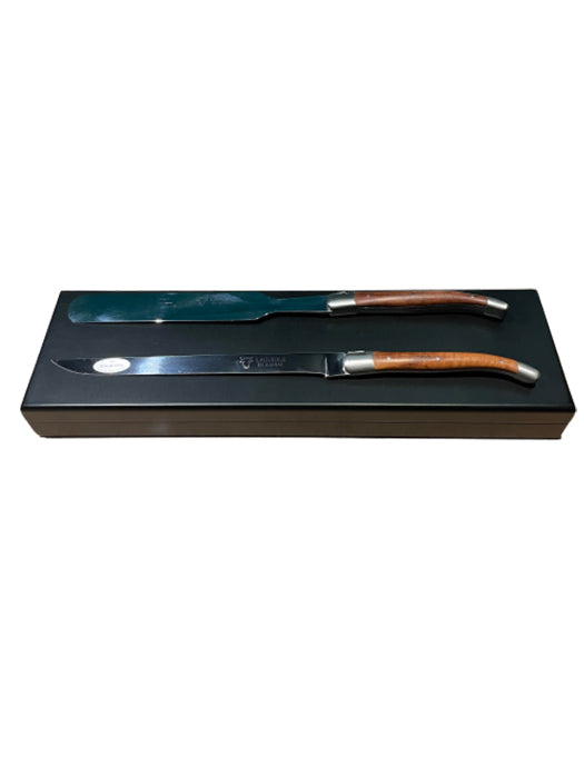 Service Foie Gras 2 pièces avec coffret - Laguiole en Aubrac